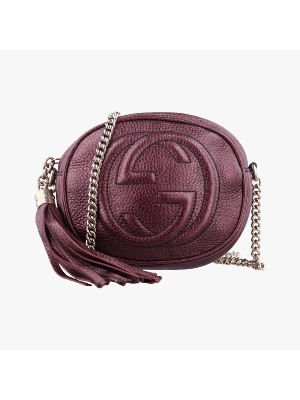 Gucci Soho Purple Leather